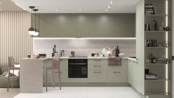 Тренды и новые цвета в дизайне современных кухонь в 2023 году в Половинном - polovinnoe.mebel54.com | фото