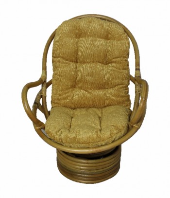 SWIVEL ROCKER кресло-качалка, ротанг №4 в Половинном - polovinnoe.mebel54.com | фото