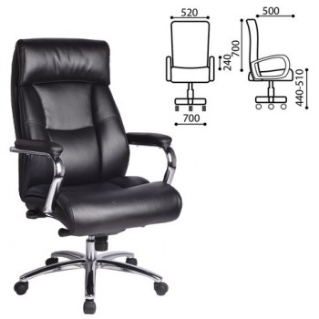 Кресло офисное BRABIX Phaeton EX-502 в Половинном - polovinnoe.mebel54.com | фото
