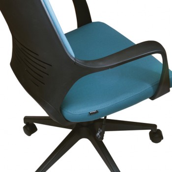 Кресло офисное BRABIX Prime EX-515 (голубая ткань) в Половинном - polovinnoe.mebel54.com | фото