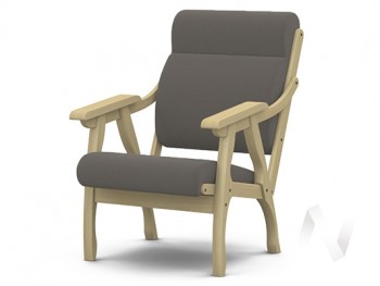 Кресло Вега-10 (бесцветный лак/ULTRA STONE) в Половинном - polovinnoe.mebel54.com | фото
