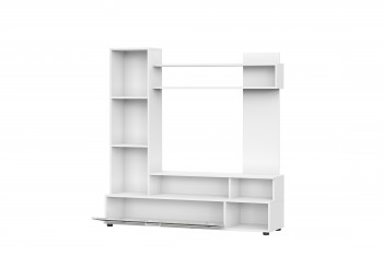 Мебель для гостиной "МГС 9" Белый / Цемент светлый в Половинном - polovinnoe.mebel54.com | фото