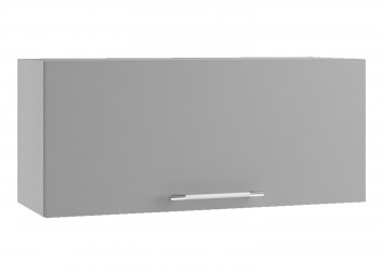 Норд ШВГ 800 Шкаф верхний горизонтальный (Софт даймонд/корпус Белый) в Половинном - polovinnoe.mebel54.com | фото