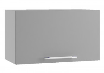 Ройс ПГ 600 Шкаф верхний горизонтальный (Графит софт/корпус Серый) в Половинном - polovinnoe.mebel54.com | фото