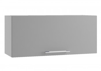 Ройс ПГ 800 Шкаф верхний горизонтальный (Графит софт/корпус Серый) в Половинном - polovinnoe.mebel54.com | фото